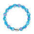 Cornflower Blooms | .925 Sterling Silver | Firefly Glass Blossom Bracelet