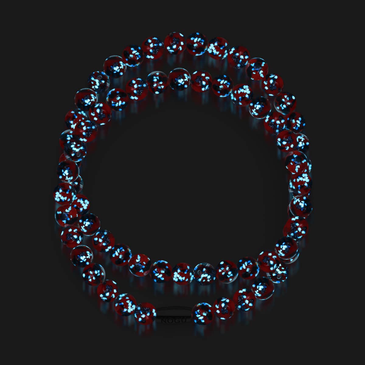 Fire & Ice | .925 Sterling Silver | Firefly Glass Wrap