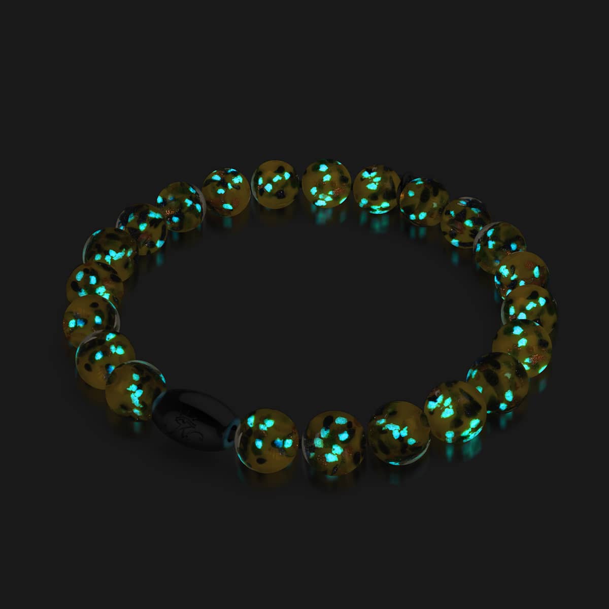 Lemon Grove | .925 Sterling Silver | Firefly Glass Bracelet