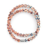 Peach Sorbet | .925 Sterling Silver | Firefly Glass Wrap