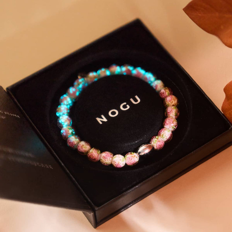 Primrose | .925 Sterling Silver | Firefly Glass Garden Bracelet