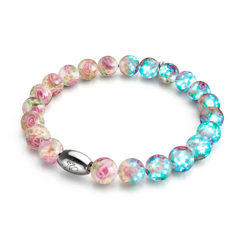 Primrose | .925 Sterling Silver | Firefly Glass Garden Bracelet