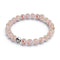 Rosewater | .925 Sterling Silver | Firefly Glass Bracelet