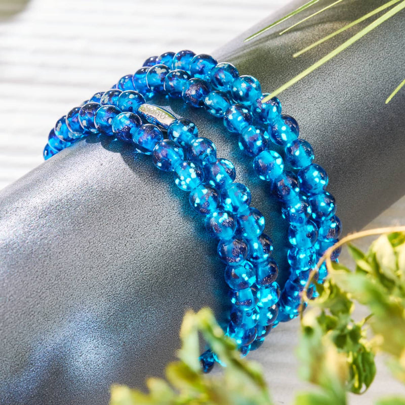 Topaz Flame | .925 Sterling Silver | Firefly Glass Wrap