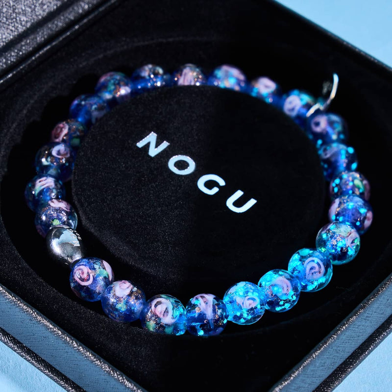 Topaz Garden | .925 Sterling Silver | Firefly Glass Garden Bracelet