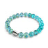 Turquoise Spearmint | .925 Sterling Silver | Firefly Glass Bracelet