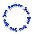 Ultramarine | .925 Sterling Silver | Deluxe Firefly Glass Mushroom Bracelet