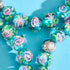 Lagoon Bloom | Firework Glass Garden Bracelet