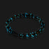 Neon Black | .925 Sterling Silver | Firework Glass Bracelet