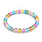 Candy Crush | Silver | Galaxy Glass Bead Bracelet