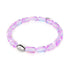 Lilac Moonrise | .925 Sterling Silver | Galaxy Glass Pebble Bracelet