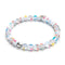 Rainbow Supernova | .925 Sterling Silver | Galaxy Glass Bead Bracelet