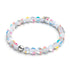 Rainbow Supernova | .925 Sterling Silver | Galaxy Glass Bead Bracelet