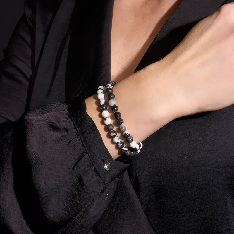 Zebra Agate | Silver | Gemstone Wrap