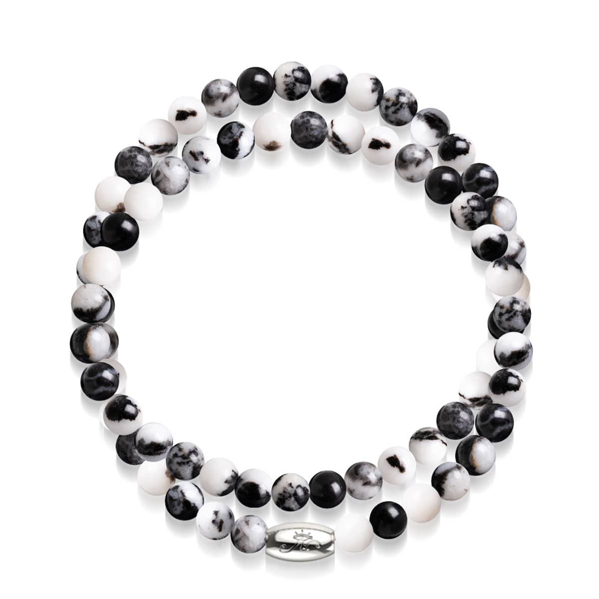 Zebra Agate | Silver | Gemstone Wrap