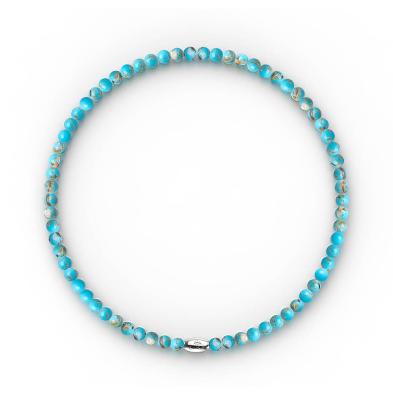 Aqua | Silver | Gilded Turquoise Gemstone Wrap