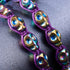 Divination | Rainbow Skulls x Violet | Macrame Bracelet