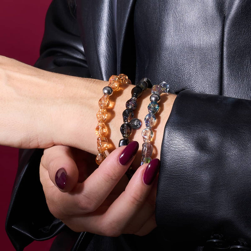 Rainbow Amulet | Crystal Skull Bracelet