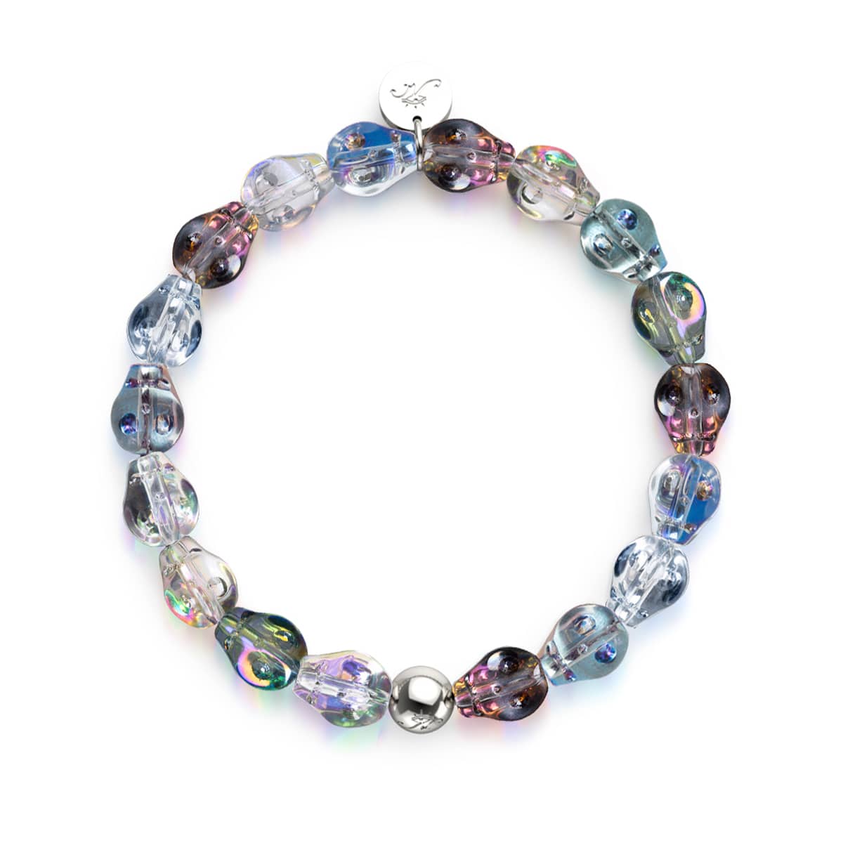 Rainbow Amulet | Crystal Skull Bracelet