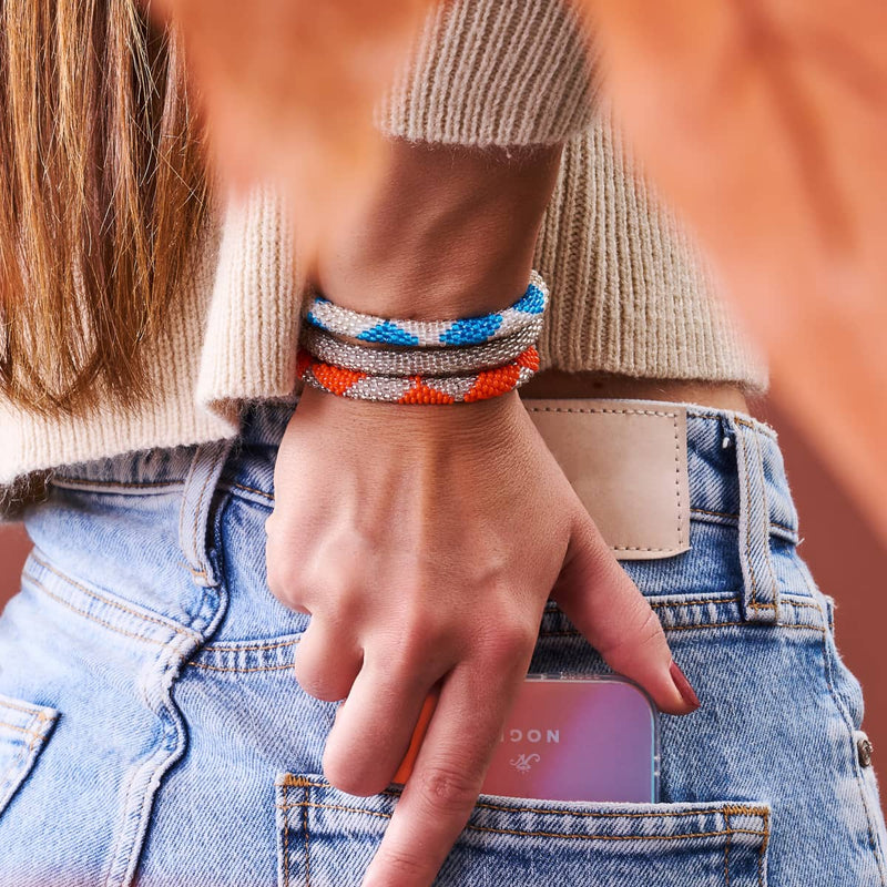 Manifest | Himalayan Glass Bead Bracelet