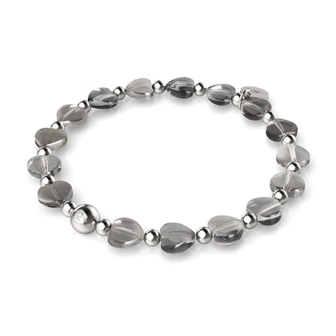 Silver Serenade | Infinity Hearts Bracelet