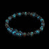 Purple Firefly Glass Confetti Bracelet