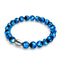 Blue Astra | .925 Sterling Silver | Solar Glass Bracelet