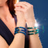 Blue Astra | .925 Sterling Silver | Solar Glass Bracelet