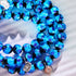Blue Astra | .925 Sterling Silver | Solar Glass Bracelet