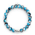 Blue Eclipse | .925 Sterling Silver | Lunar Glass Bracelet