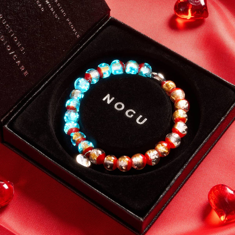 Cupid's Arrow | .925 Sterling Silver | Lunar Glass Bracelet