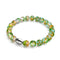Emerald Eclipse | .925 Sterling Silver | Lunar Glass Bracelet