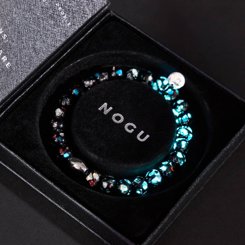 Orion | .925 Sterling Silver | Lunar Glass Bracelet