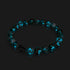 Teal Moon | .925 Sterling Silver | Lunar Glass Bracelet