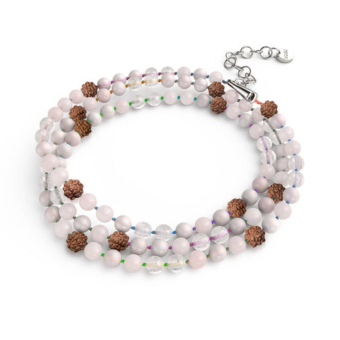 Law of Attraction | Gemstone Rudraksha | Mala Spiritual Wrap