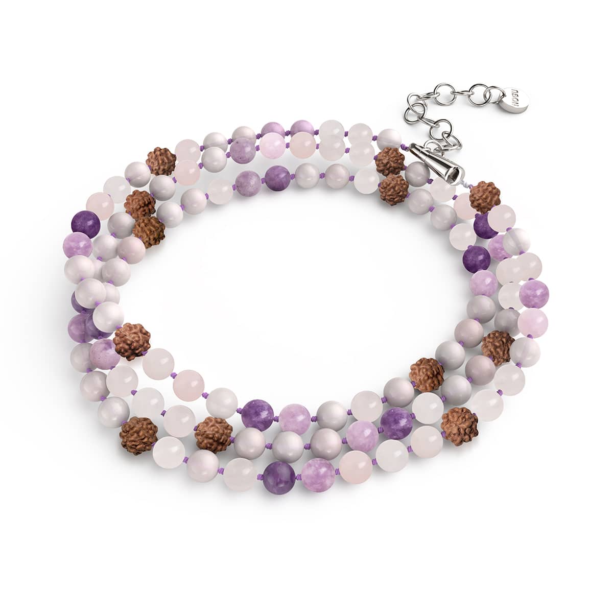 Namaste | Gemstone Rudraksha | Mala Spiritual Wrap