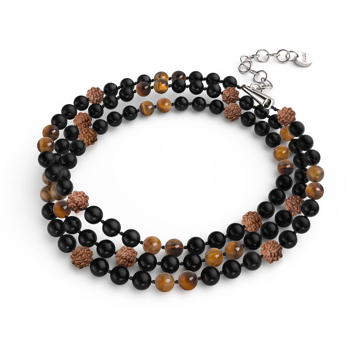 Shaman | Gemstone Rudraksha | Mala Spiritual Wrap