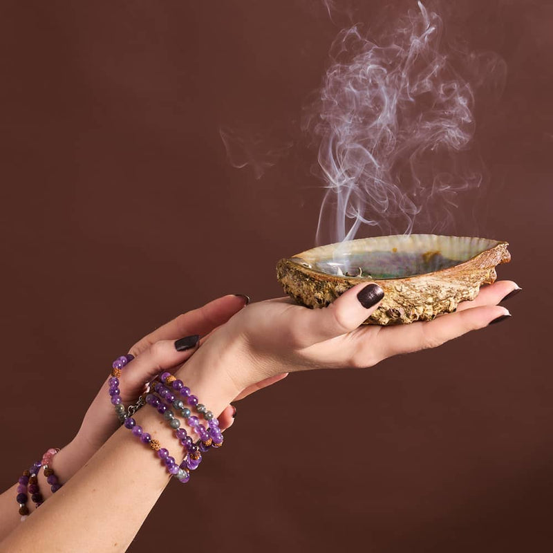 Shaolin Monk | Gemstone Rudraksha | Mala Spiritual Wrap