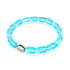 Aquamarine | .925 Sterling Silver | Mermaid Glass Pebble Bracelet