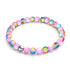 Unicorn Pink | Silver | Mermaid Glass Bead Bracelet