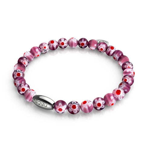 Mulberry | .925 Sterling Silver | Millefiori Bracelet