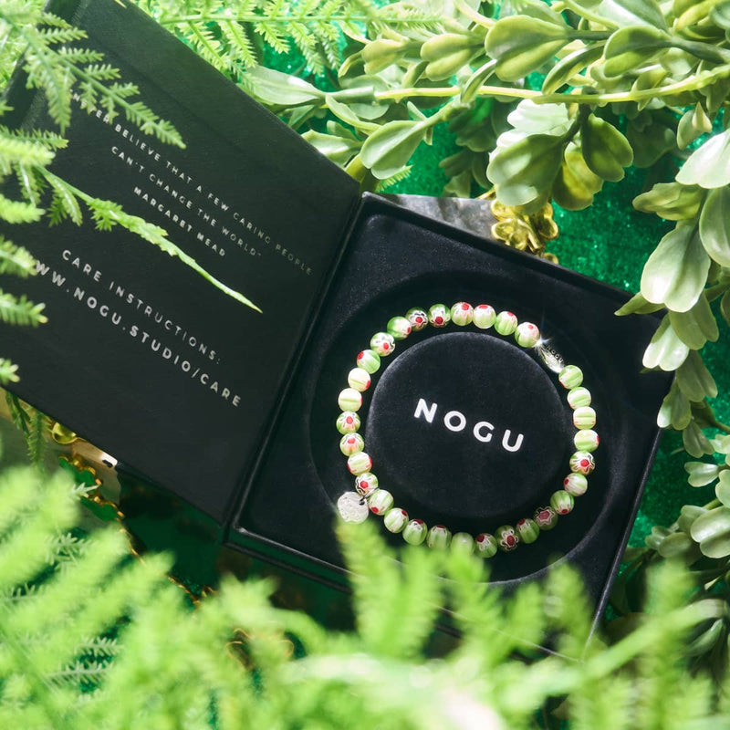 Sicilian Sage | .925 Sterling Silver | Millefiori Bracelet