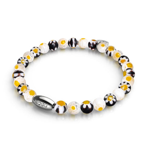 Tuscan Tulip | .925 Sterling Silver | Millefiori Bracelet