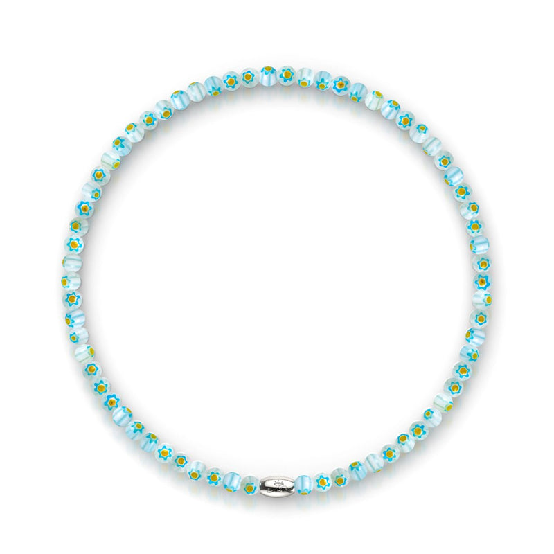 Venetian Clematis | Silver | Millefiori Wrap