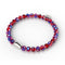 Garnet | Faceted Prisma Bracelet