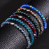 Onyx | Faceted Prisma Bracelet