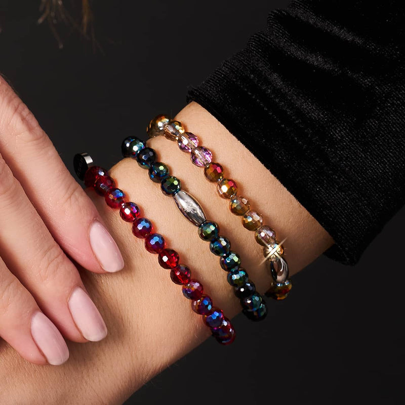 Onyx | Faceted Prisma Bracelet