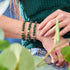 Emerald Forest | .925 Sterling Silver | Radiant Facets Crystal Bracelet