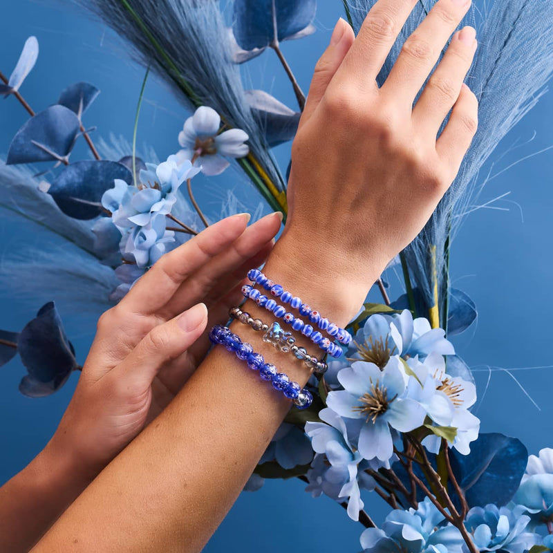 Unicorn Blue | Silver | Shimmer Bear Bracelet