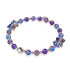 Unicorn Purple | Silver | Double Shimmer Bear Bracelet